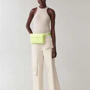 New Cos Neon Green crossbody Bag